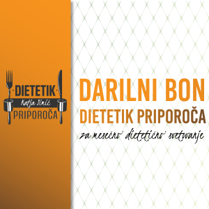 Darilni bon za mesečno dietetično svetovanje